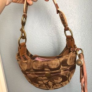 Coach brown purse